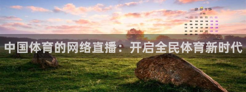 中国体育的网络直播：开启全民体育新时代